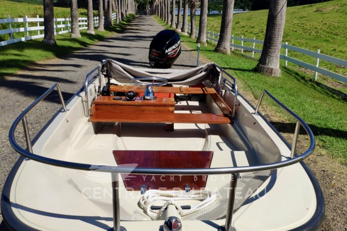 Vue générale aménagement - Boston Whaler 15 - Centrale du Bateau