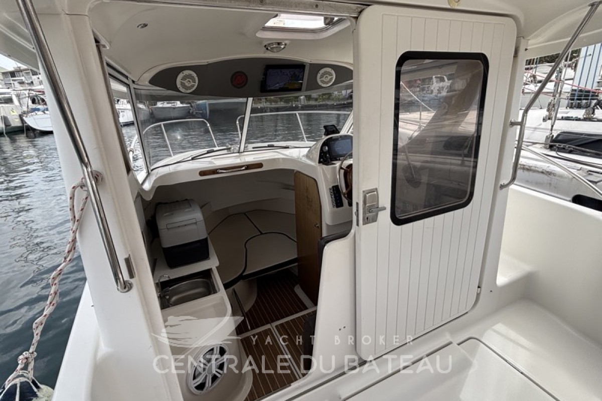 Porte coulissante bateau Arvor 250 AS - Centrale du Bateau